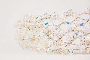 Close up of Aurora tiara