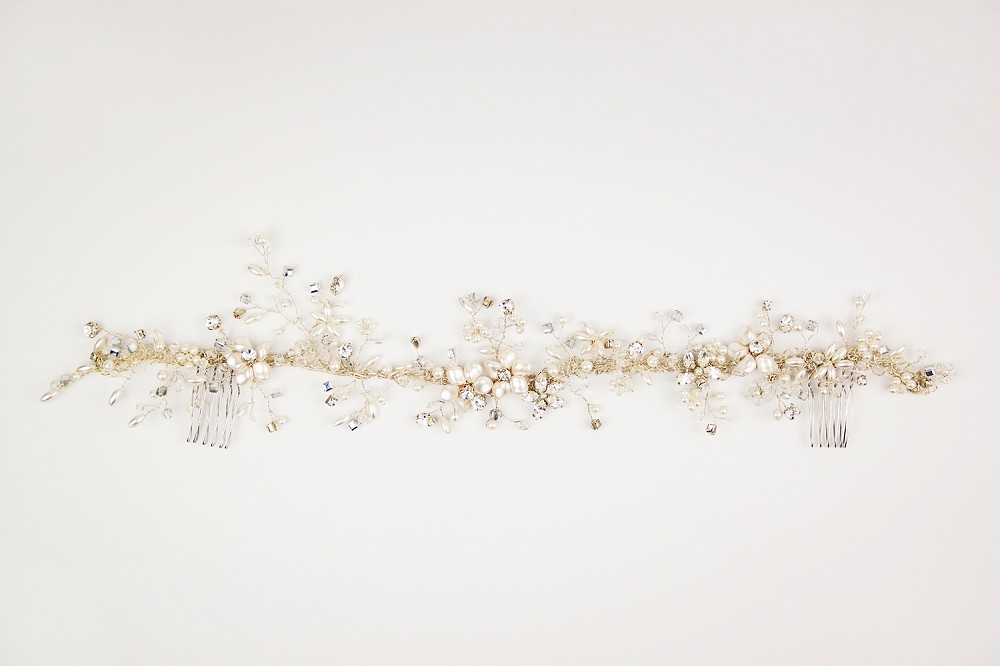 Image of Garland bridal hair accessory