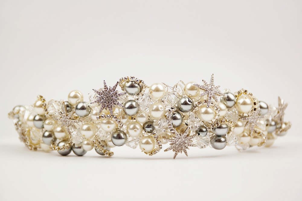 Talia crystal headpiece