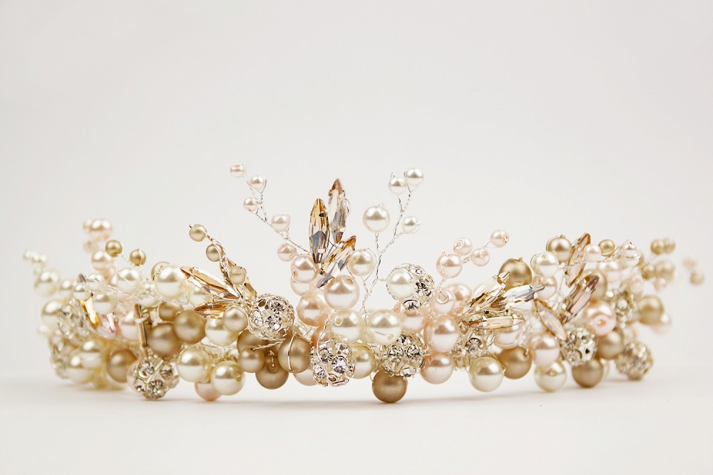 Greta bridal headpiece