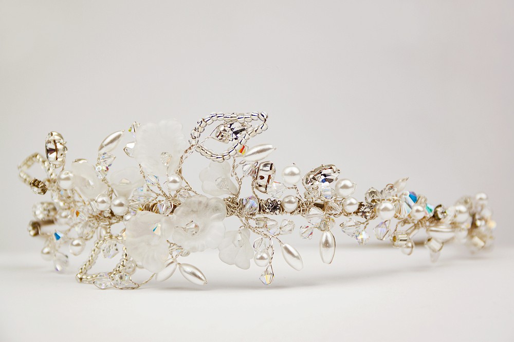 Calla headpiece