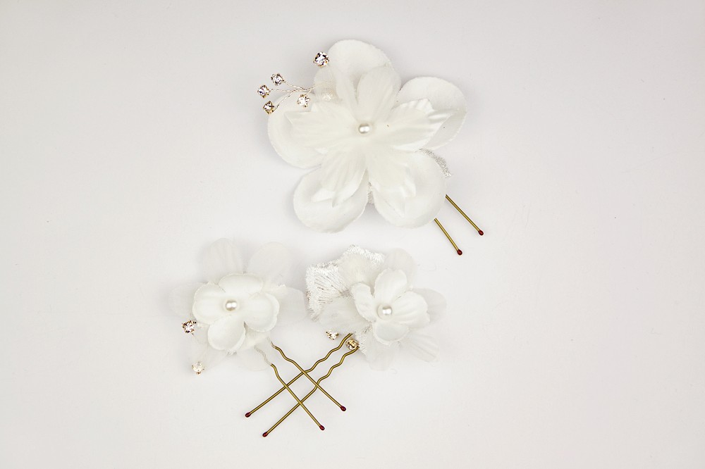 Zinnia hairpins