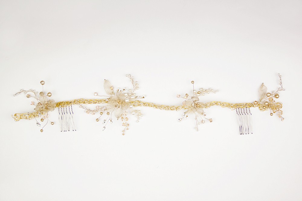 Image of Marlise wedding hairvine