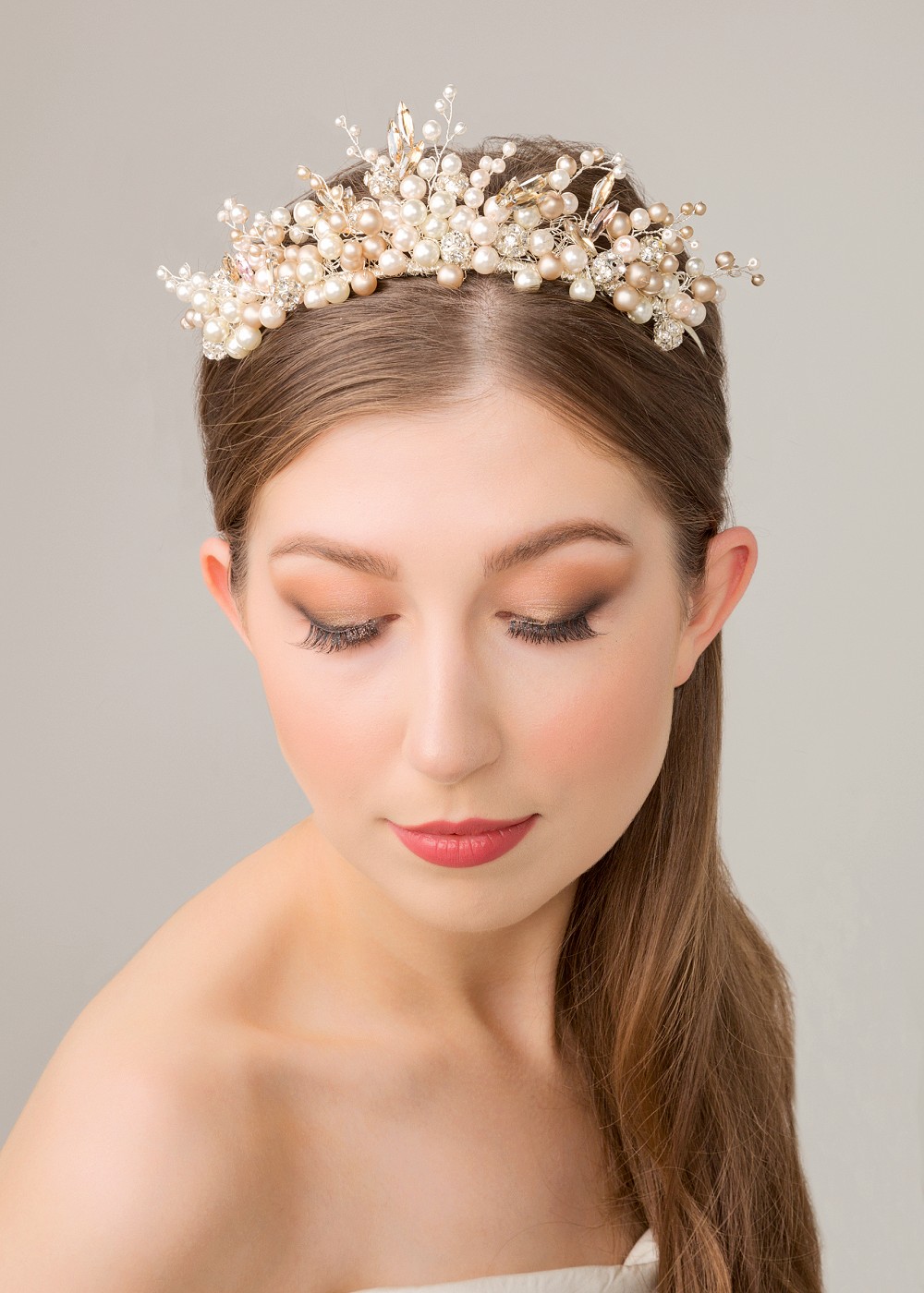 Greta headpiece for brides
