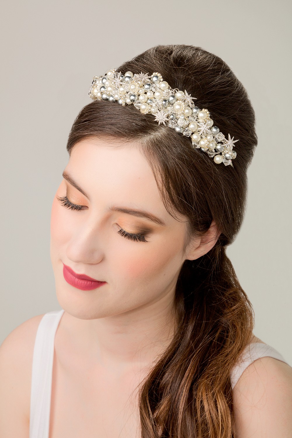 Talia headpiece for brides