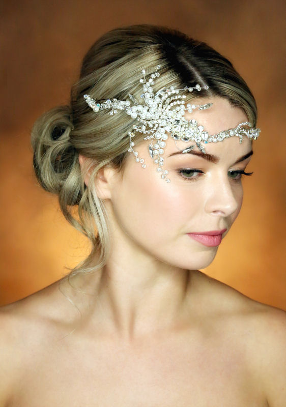 Beaulah wedding hairvine