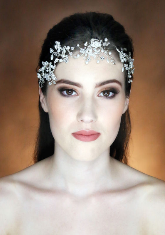 Charlotte wedding hairvine