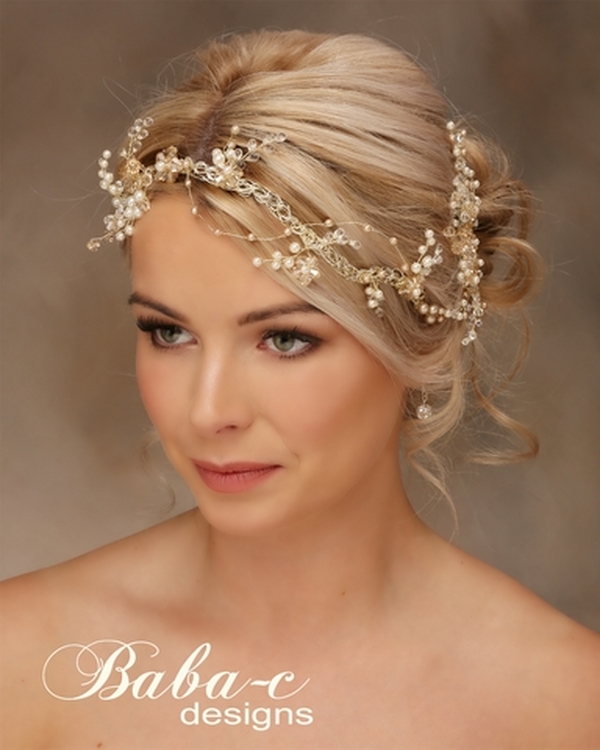 Demelza bridal hairvine