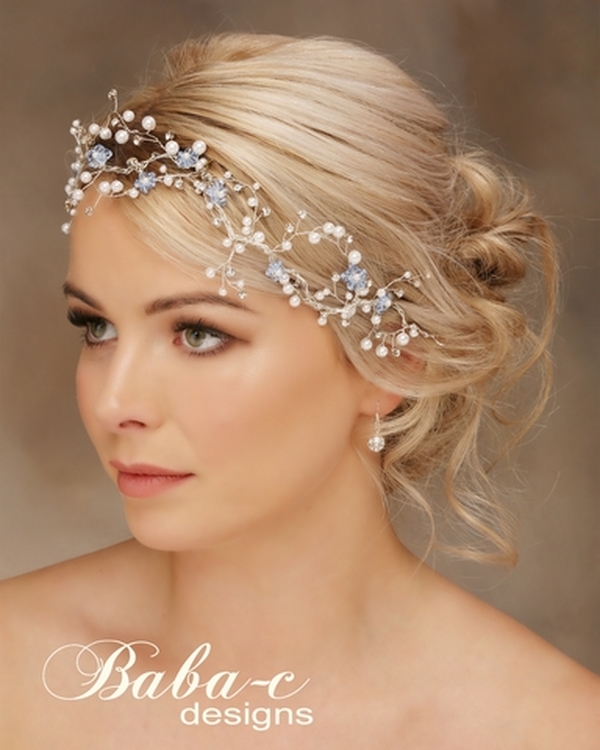 Forget Me Not bridal tiara