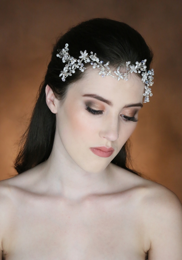 Polly bridal hairvine