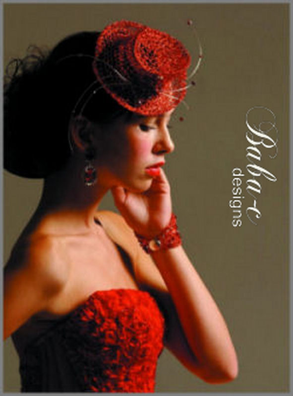 Little red wedding hat