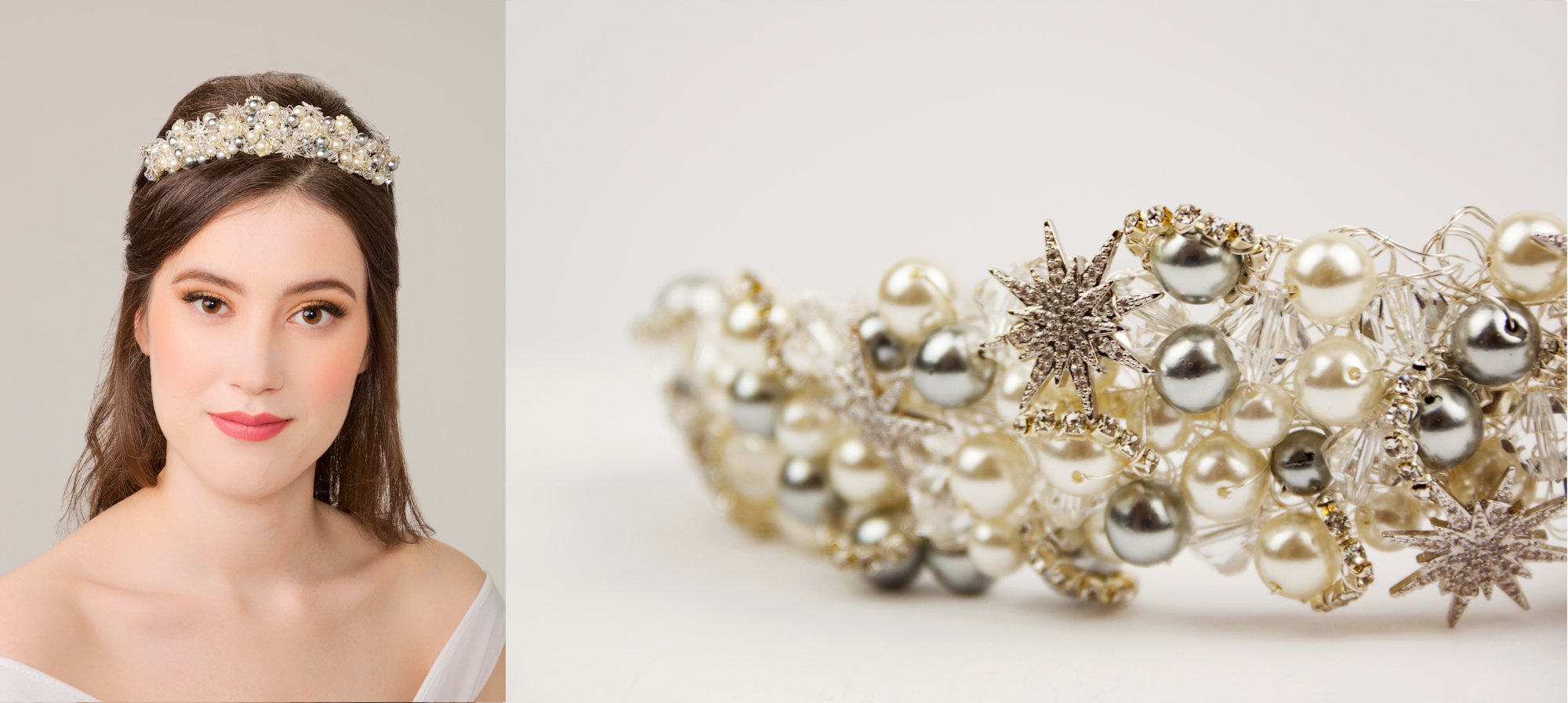 Photo of a wedding tiara